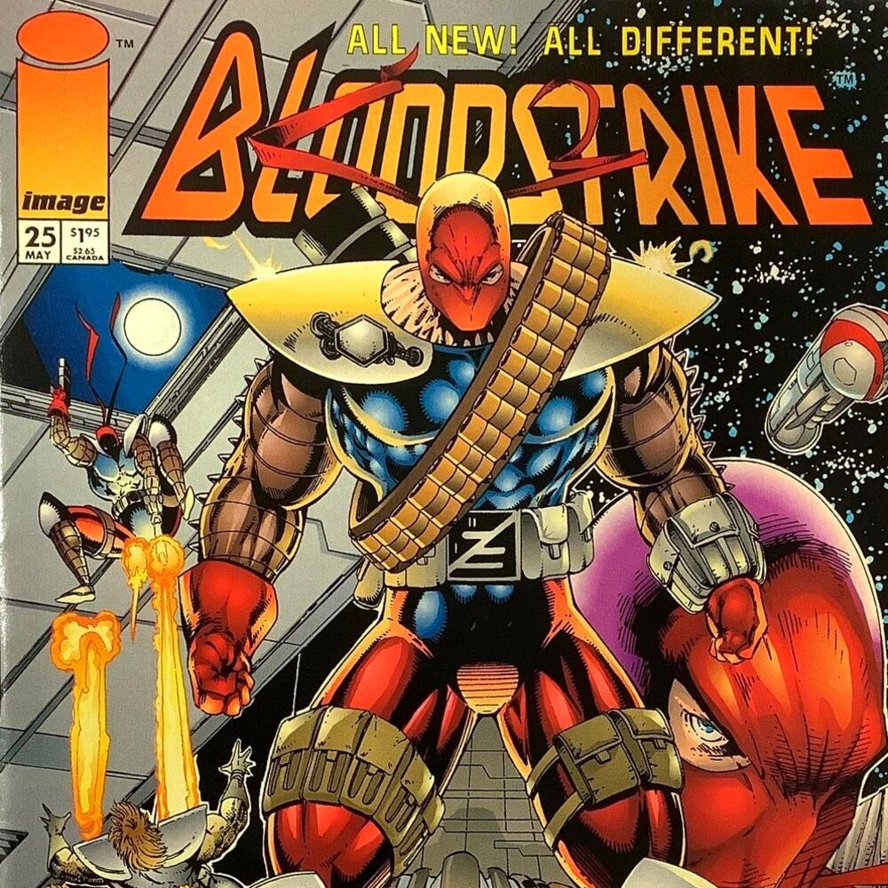 Bloodstrike #25, Images of Tomorrow, May 1994, NM 9.4, Image Comics
